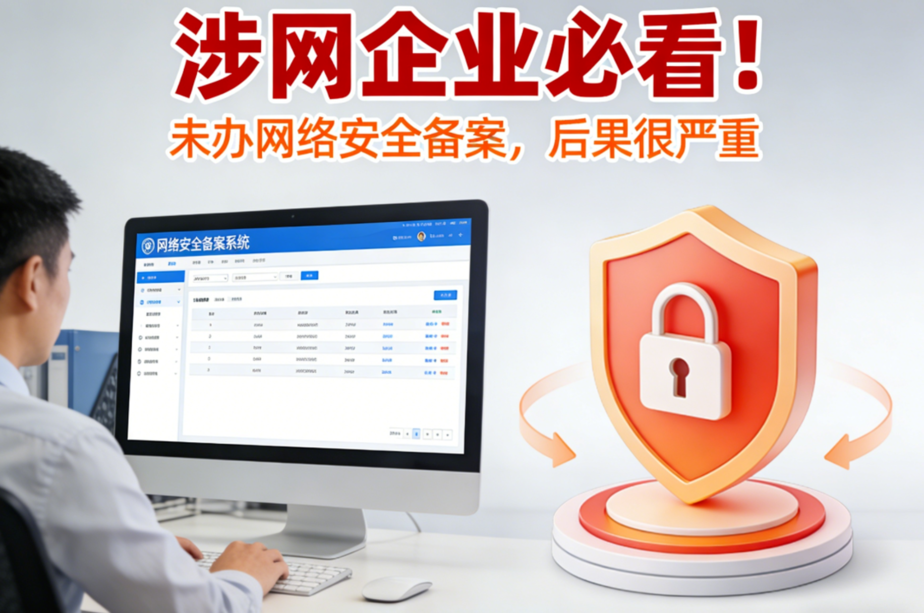 涉网企业未办网络安全备案后果严重
